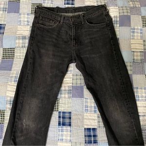 Black Levi’s 505 Men’s Jeans - 33x34